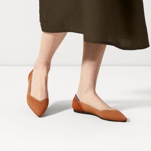 Rothy's The Point Flat - 5.5 Fawn